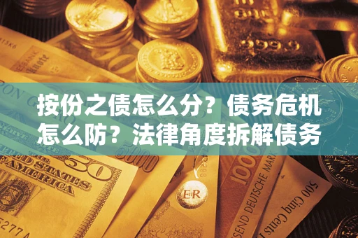 武汉按份之债怎么分？债务危机怎么防？法律角度拆解债务分配与风险自保指南