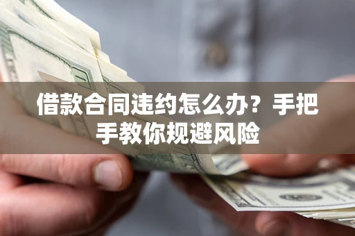 武汉借款合同违约怎么办？手把手教你规避风险