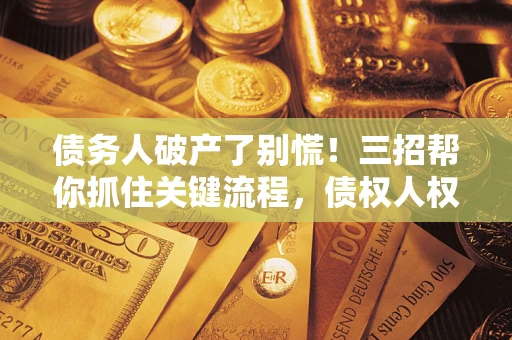 武汉债务人破产了别慌！三招帮你抓住关键流程，债权人权益不再缩水