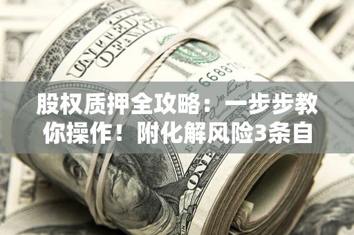 武汉股权质押全攻略：一步步教你操作！附化解风险3条自救法则