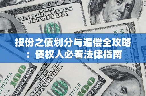 武汉按份之债划分与追偿全攻略：债权人必看法律指南