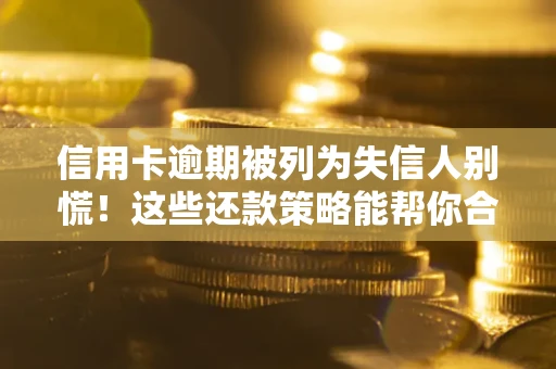 武汉信用卡逾期被列为失信人别慌！这些还款策略能帮你合法止损