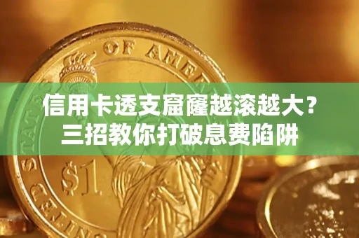 武汉信用卡透支窟窿越滚越大？三招教你打破息费陷阱