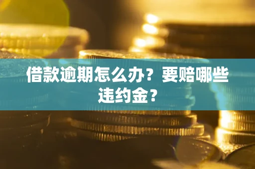 武汉借款逾期怎么办？要赔哪些违约金？