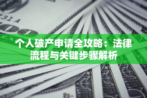 武汉个人破产申请全攻略：法律流程与关键步骤解析